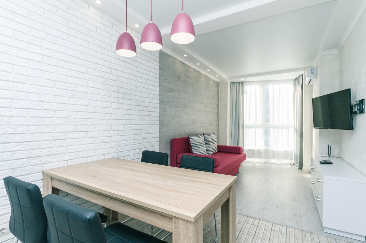 Flatrent Drahomanova 2A Apartment Kiev Exterior foto